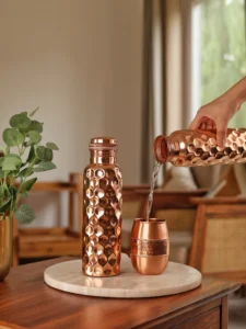 drinking copper water 