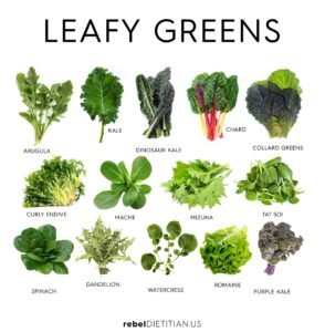 leafy greens