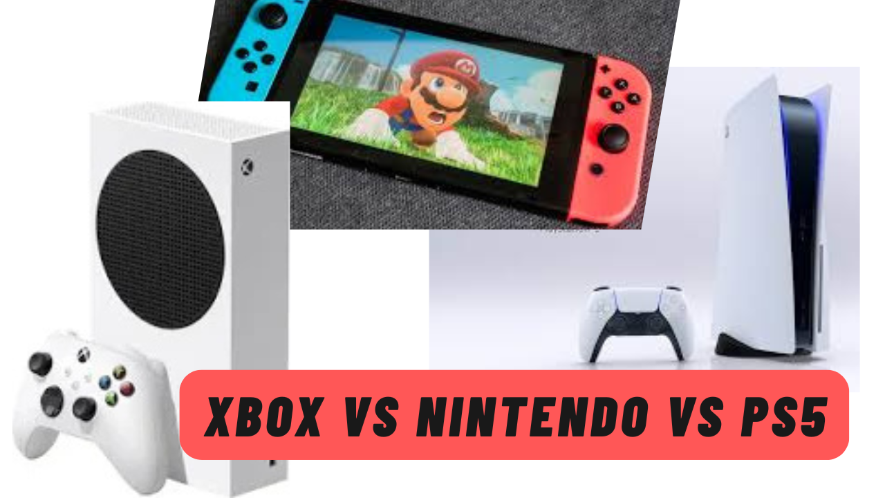 xbox vs nintendo vs ps5