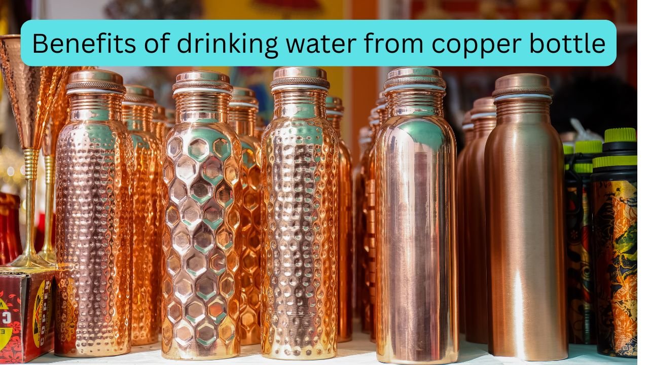 copper water bottle