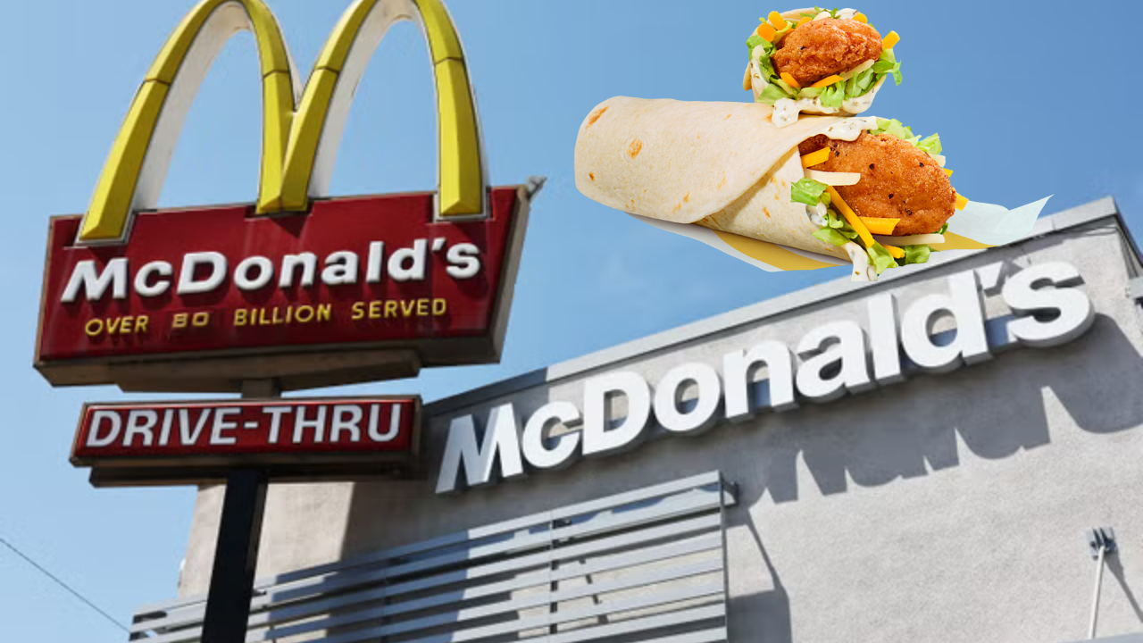 mcdonald snack wrap